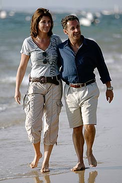 Sarkozy y Cecilia