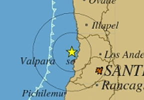 Sismo de magnitud 5,1 afectó a tres regiones de la zona central del país